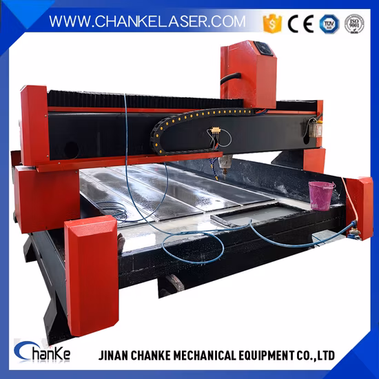 Heavy Duty Good Quality 1325 Stone Carving Engraving 3D Embossment Jade CNC Router for Marble and Granite Industrial Tombstone Production Lines